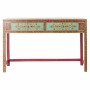 Consolle DKD Home Decor Multicolore Acrilico Legno Legno di mango Specchio 117 x 40 x 76 cm