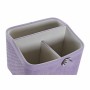 Organiseur DKD Home Decor 8424001859948 Girevole 19 x 16 x 14 cm Lilla Poliuretano