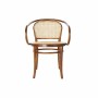 Sedia da Sala da Pranzo DKD Home Decor Marrone Rattan Legno di olmo (58 x 58 x 79.5 cm)