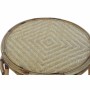 Tavolo aggiuntivo DKD Home Decor Bambù Rattan (60 x 60 x 42 cm)