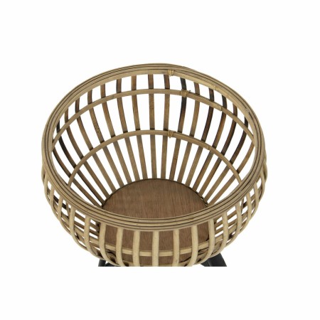 Vaso DKD Home Decor Naturale Metallo Bambù Bali 41 x 41 x 68 cm