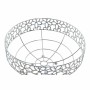 Portafrutta DKD Home Decor Argentato Metallo Plastica 28 x 28 x 13,5 cm