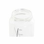 Oliera DKD Home Decor Nero Trasparente Acciaio inossidabile Vetro Borosilicato 450 ml