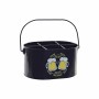 Secchiello per il ghiaccio DKD Home Decor Giallo Multicolore Blu Marino Metallo 27 x 17,5 x 13 cm