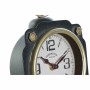 Orologio da Tavolo DKD Home Decor Nero Dorato Cristallo Ferro Vintage 15,5 x 8,5 x 32 cm