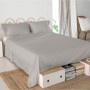 Lenzuolo Superiore HappyFriday Basic Grigio 180 x 270 cm