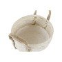 Set di Cestini DKD Home Decor 33 x 33 x 20 cm Fibra naturale (2 Unità)