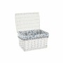 Set di Cestini DKD Home Decor Poliestere vimini (45 x 35 x 30 cm)