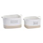 Set di Cestini DKD Home Decor 43 x 30 x 23 cm