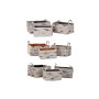 Set di Cestini DKD Home Decor Marrone Grigio Arancio 40 x 30 x 20 cm (3 Unità)