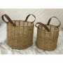 Set di Cestini DKD Home Decor 32 x 32 x 26 cm Metallo Corda 32 x 32 x 39 cm Boho