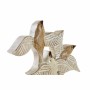 Statua Decorativa DKD Home Decor Beige Ferro Uccelli (49 x 11,5 x 63 cm)