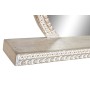 Specchio da parete DKD Home Decor 93 x 15,2 x 76,2 cm 90 x 16 x 76 cm Naturale Bianco Legno di mango Indiano