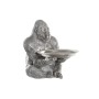 Statua Decorativa DKD Home Decor Argentato Coloniale Gorilla 38 x 55 x 52 cm