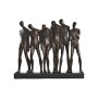 Statua Decorativa DKD Home Decor Nero Rame Resina Persone Moderno (40 x 10,5 x 34,5 cm)