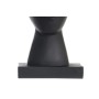 Statua Decorativa DKD Home Decor Viso Nero Dorato 14,5 x 10,5 x 27,5 cm (2 Unità)