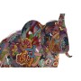 Statua Decorativa DKD Home Decor Multicolore Elefante Moderno 32 x 14,5 x 26 cm (2 Unità)