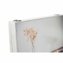 Tappi DKD Home Decor Contatore Fiori Legno MDF 2 Unità 46,5 x 6 x 31,5 cm