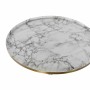 Console DKD Home Decor Bianco Dorato Alluminio 51 x 51 x 51 cm