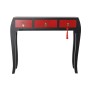 Ingresso DKD Home Decor Abete Rosso Nero MDF Orientale (96 x 27 x 80 cm)