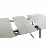 Tavolo da Pranzo DKD Home Decor Cristallo Dorato Metallo Bianco (140 x 80 x 76 cm)