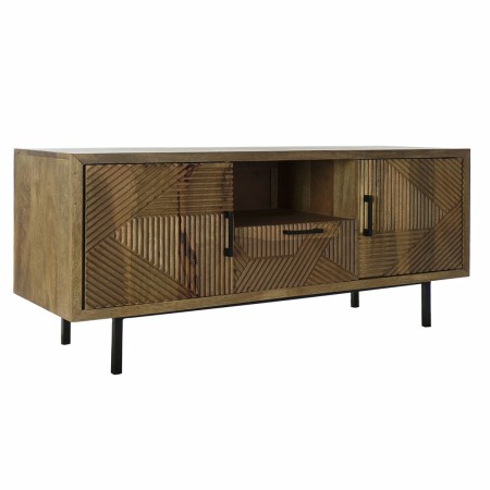 Mobile TV DKD Home Decor Naturale Marrone Chiaro 125 x 40 x 54,5 cm