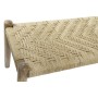 Panca DKD Home Decor 145 x 55 x 49 cm Naturale Marrone Corda Legno di mango