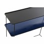 Ingresso DKD Home Decor Nero Azzurro Metallo Moderno (70 x 27 x 45 cm) (2 Unità)