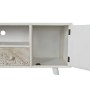 Mobile TV DKD Home Decor Bianco Beige 136 x 40,5 x 52 cm