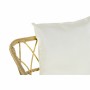 Divano da Giardino DKD Home Decor Bianco Metallo rattan sintetico (132 x 58 x 80 cm)