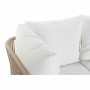 Divano da Giardino DKD Home Decor Beige Alluminio Corda 196 x 75 x 68,5 cm