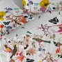 Lenzuolo con angoli aderenti HappyFriday Birds of paradise Multicolore 140 x 200 x 32 cm