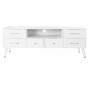 Mobile TV DKD Home Decor Bianco Metallo MDF