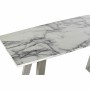 Console DKD Home Decor Bianco Argentato Acciaio Legno MDF 120 x 40 x 76 cm