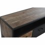 Mobile TV DKD Home Decor Marrone Nero 125 x 40 x 55 cm