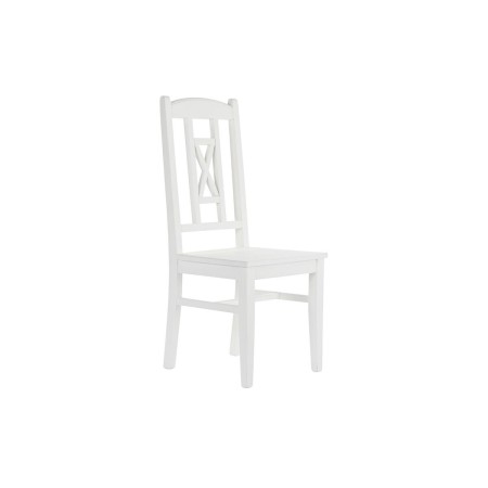 Sedia da Sala da Pranzo DKD Home Decor Bianco Legno 43 x 43 x 99,5 cm