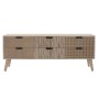 Mobile TV DKD Home Decor Abete Marrone Legno MDF 120 x 40 x 47 cm