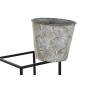 Vaso DKD Home Decor Grigio Metallo Consumato 34 x 34 x 71 cm Rotondo