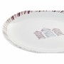 Set di Stoviglie DKD Home Decor Azzurro Bianco Rosso Granato Porcellana Mediterraneo Marino 18 Pezzi