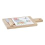 Tagliere per Formaggi DKD Home Decor Bambù Alluminio Gres 21,5 x 11,8 x 1,5 cm (3 Pezzi)