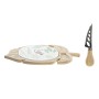 Tagliere per Formaggi DKD Home Decor Bambù Gres 28 x 18 x 3 cm (12 Unità)