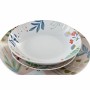 Set di Stoviglie DKD Home Decor Multicolore Porcellana Fiori Città 27 x 27 x 3 cm 18 Pezzi (18 pcs)