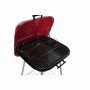 Barbecue a Carbone con Coperchio e Ruote DKD Home Decor Rosso Nero Metallo Acciaio 30 x 40 cm 60 x 57 x 80 cm (60 x 57 x 80 cm)