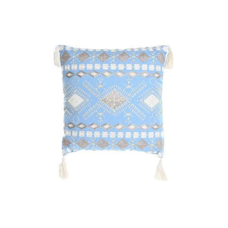 Cuscino DKD Home Decor Azzurro Bianco 40 x 15 x 40 cm