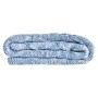 Coperta DKD Home Decor 150 x 125 x 1 cm Azzurro (2 Unità)