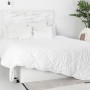 Piumino Letto HappyFriday Basic Bianco 120 + 250 g/m² 200 x 200 cm (2 Pezzi)