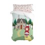 Set di copripiumino HappyFriday Mr Fox Red riding hood Multicolore Singolo 2 Pezzi