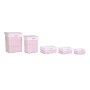 Set di Cesti DKD Home Decor Rosa Poliestere Per bambini vimini (44 x 34 x 56 cm)