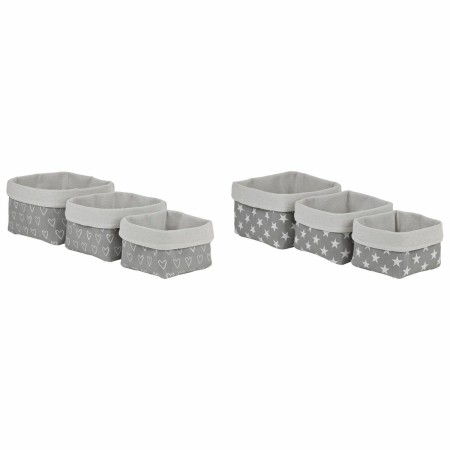 Set di Cestini DKD Home Decor 23 x 23 x 16 cm (2 Unità)