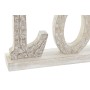 Statua Decorativa DKD Home Decor Bianco Decapaggio 40,5 x 5 x 15 cm (2 Unità)